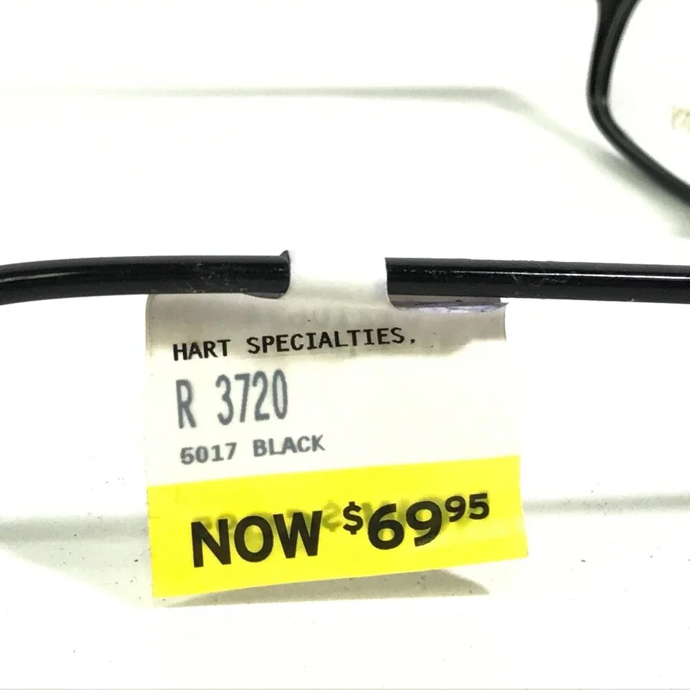 Reality R 3720 BLACK Eyeglasses Frames Rectangle Full Rim 50-17-140